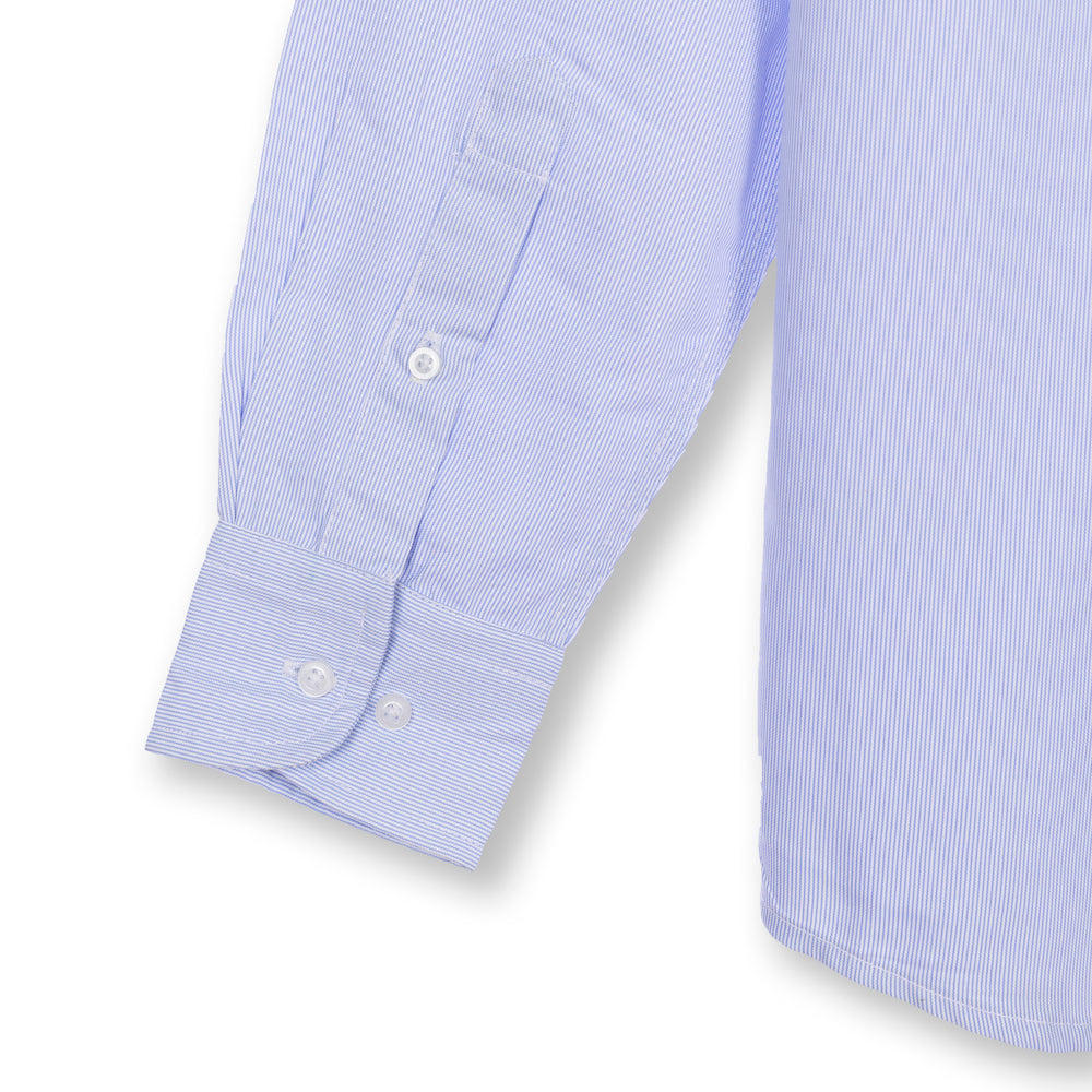 Camisa Rayas Azul Vestir