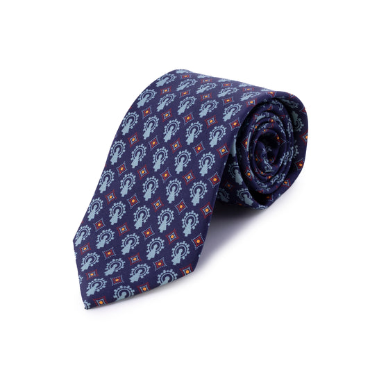 Corbata Virgen del Pilar Blue Red